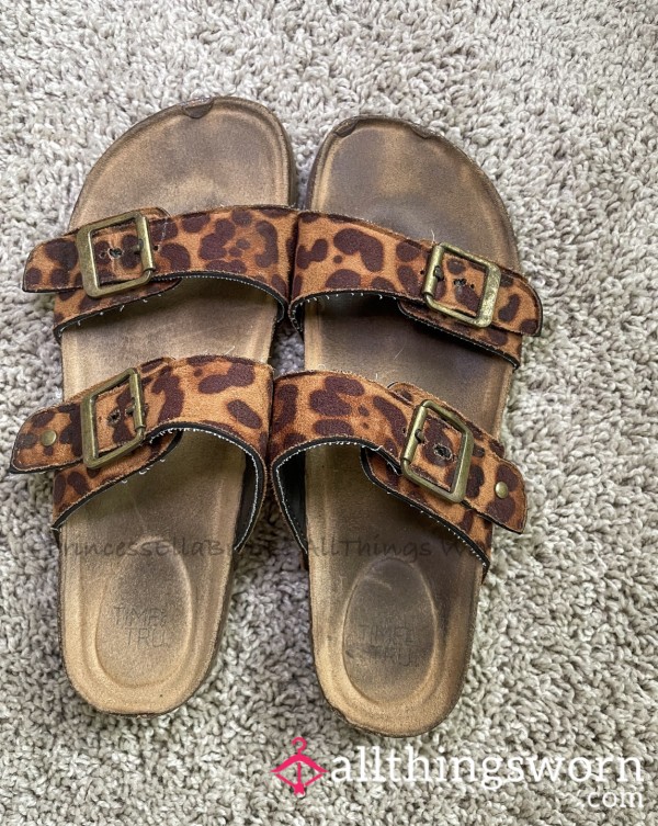 Cheetah Birkenstock Sandals