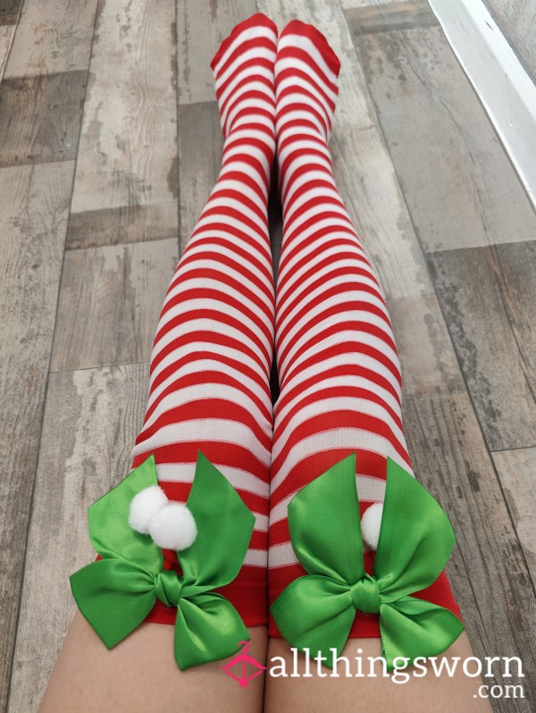 Christmas Elf Socks