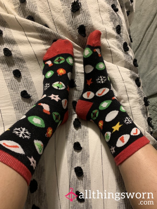 Christmas Socks Worn For 3 DAYS