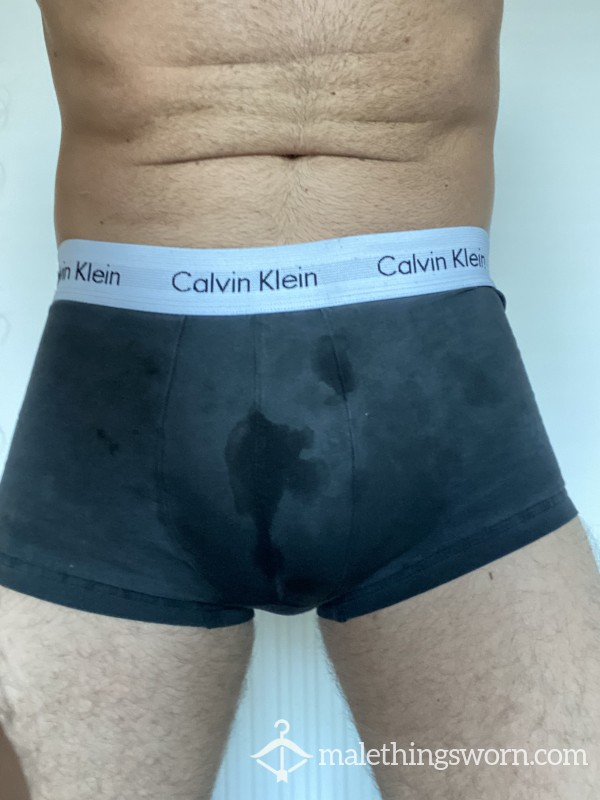 CK Boxers Black V.Well Worn. Sweet Smelling C*m