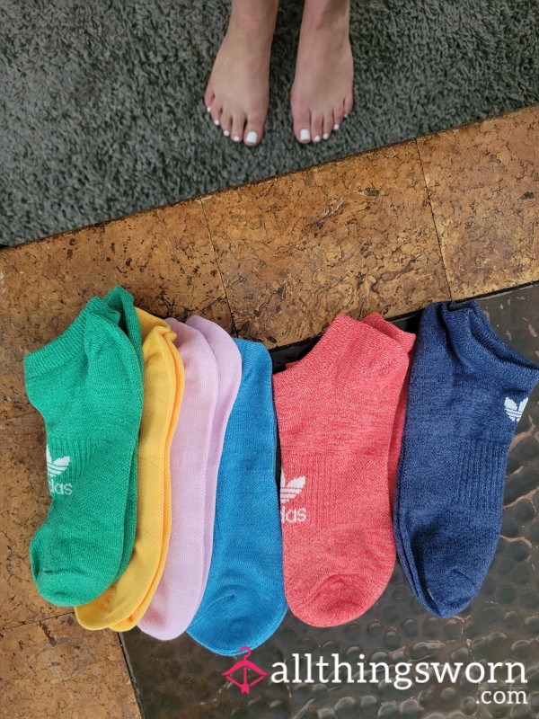 Colorful Ankle Gym Socks