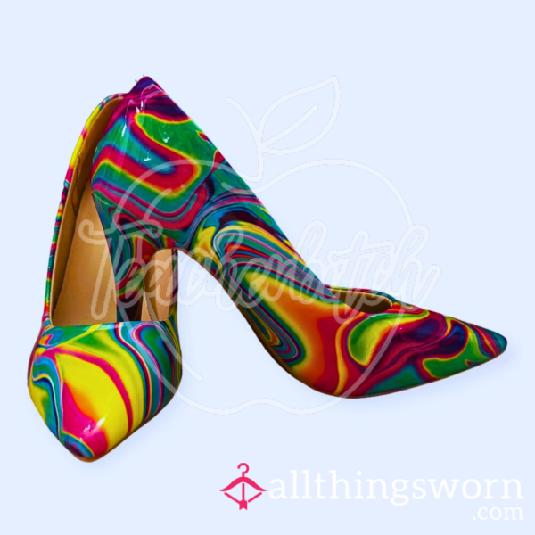 Colorful Stiletto Heels | US Size 7.5