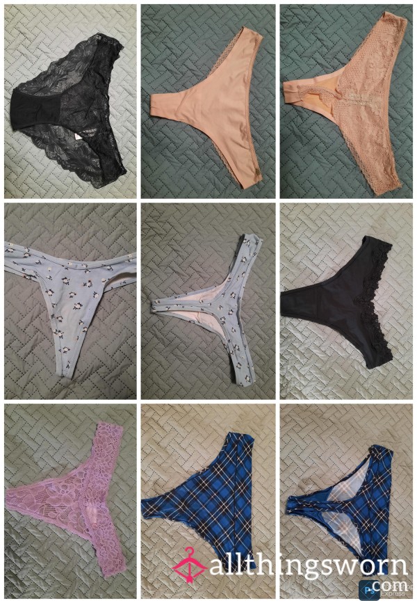 Come And Get Them While They Last! Panties For The Taking!!