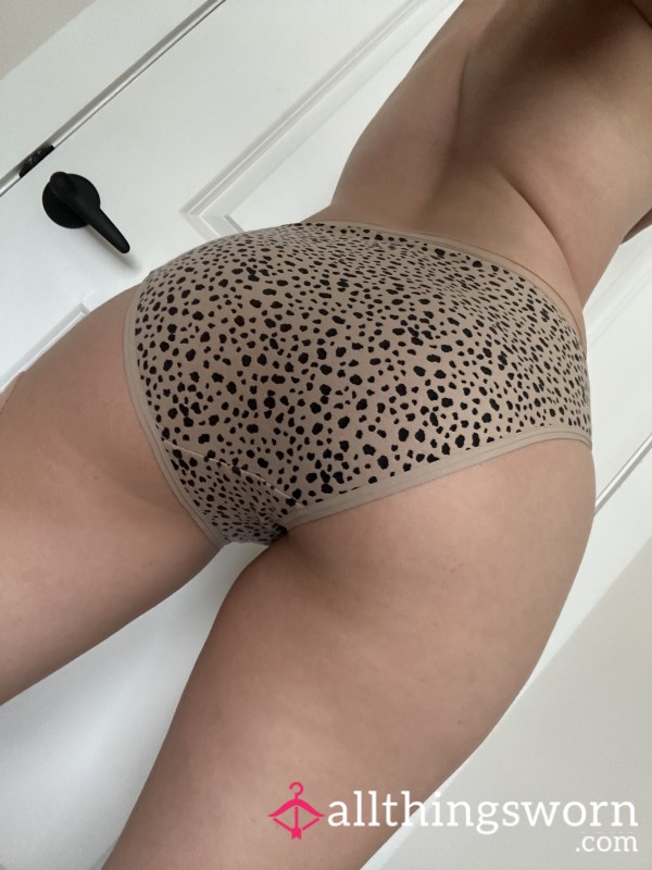 Cotton Leopard Full Coverage Panties🐆