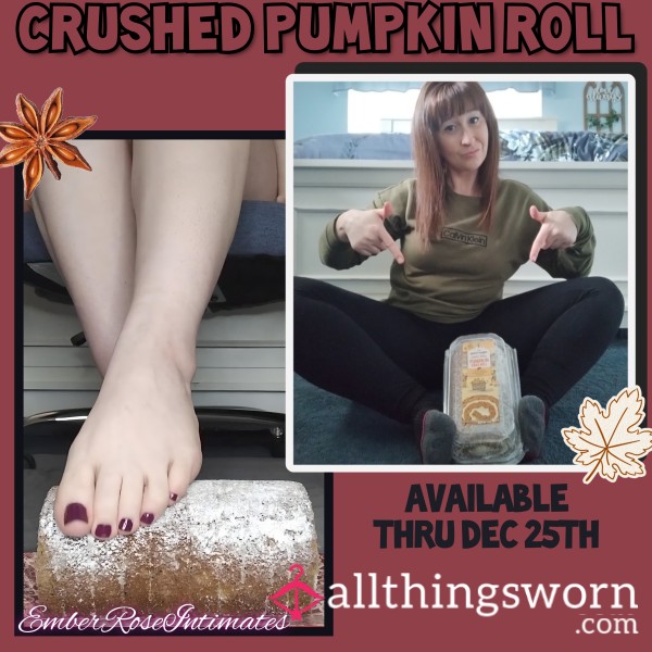 Crushed Pumpkin Roll (w/ 5-Minute Custom Video)