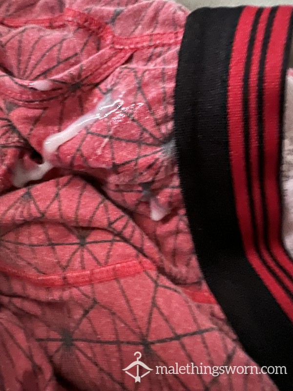 C*m Filled Spidey Underwear