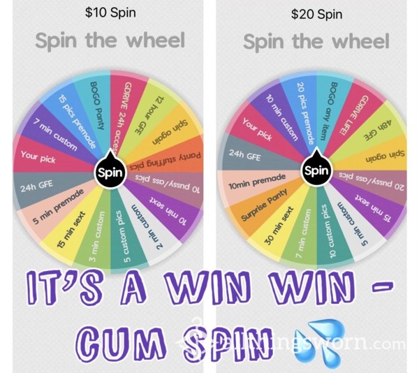 Cum Spin My Wheel