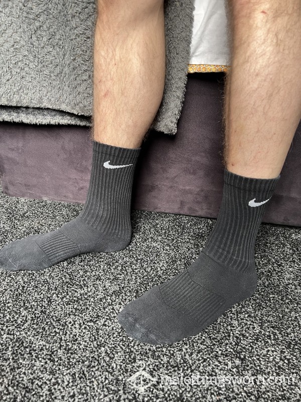 C*mmed In Worn Nike Socks