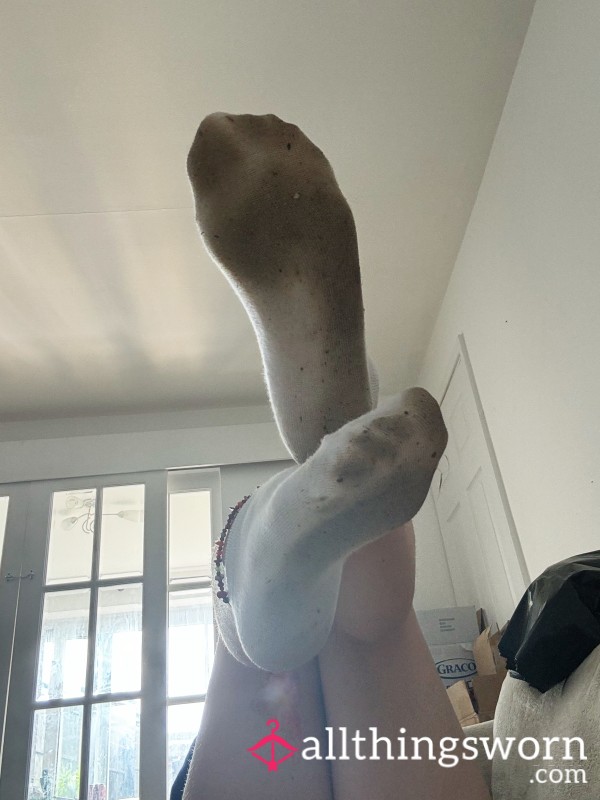 C*mQueenxx’s 3day Old GYM Socks