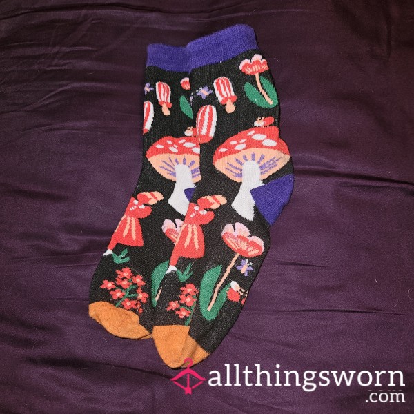 Cute Mushroom Socks