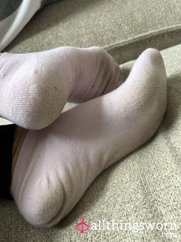 Cute Pastel Pink Socks