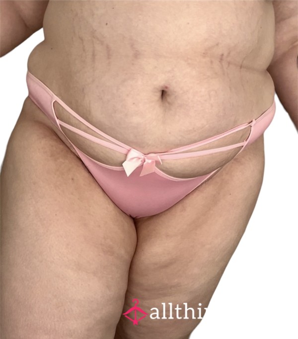 💖 Cute Pink Plus Size Panties - Perfect For Sissies 💖