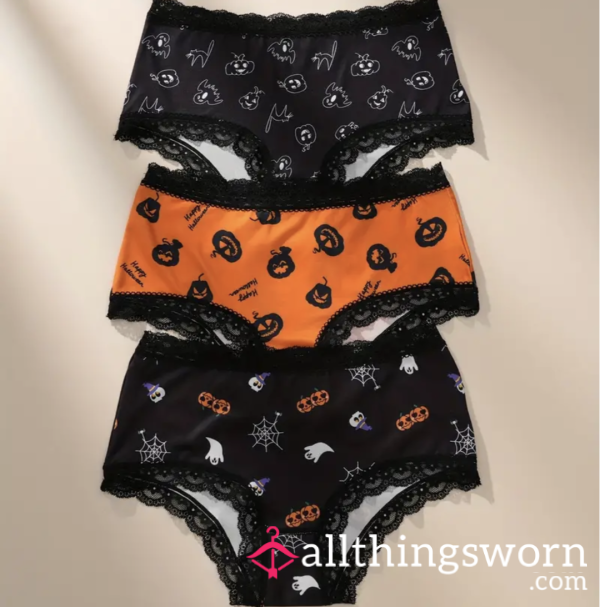 Cutesy Halloween Panties 🤗 *reserve/ Book Now To Receive In Time For Halloween*