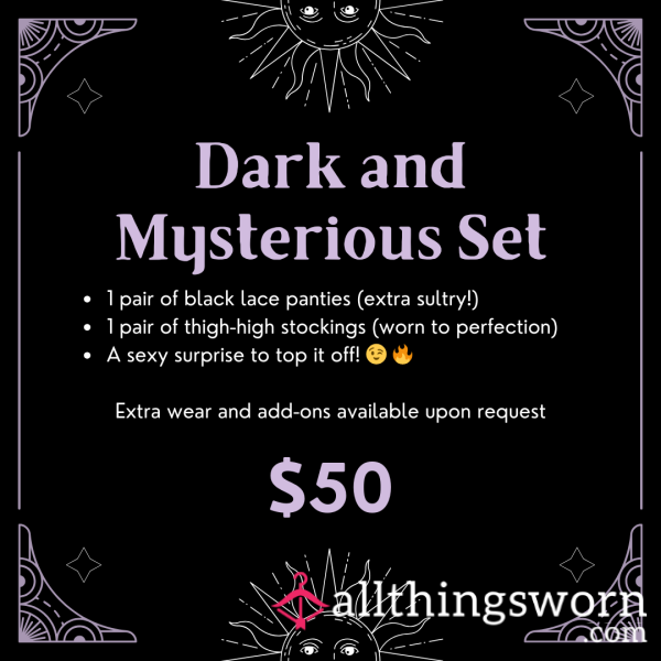 Dark And Mysterious Set