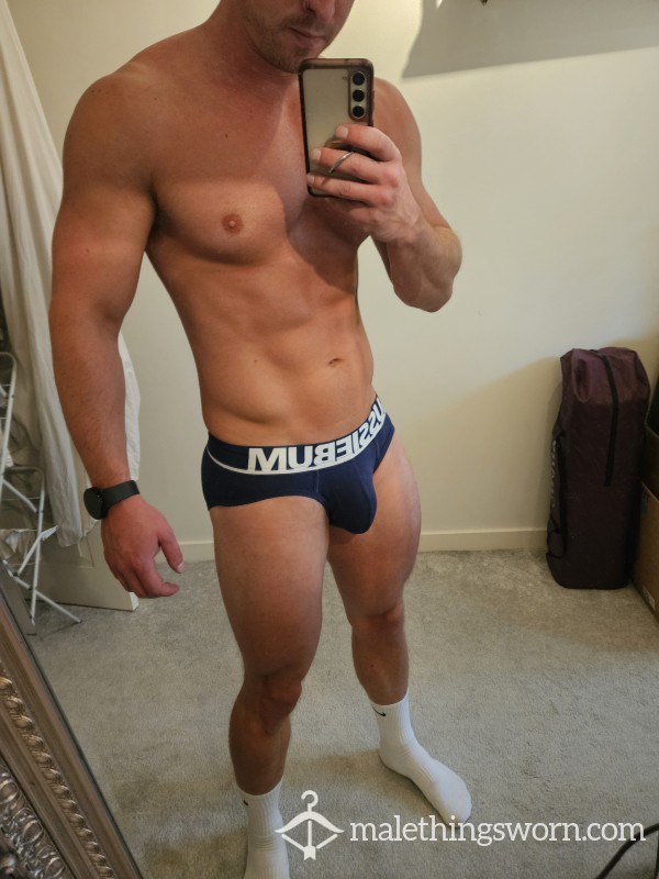 Dark Blue Aussieb*m Briefs