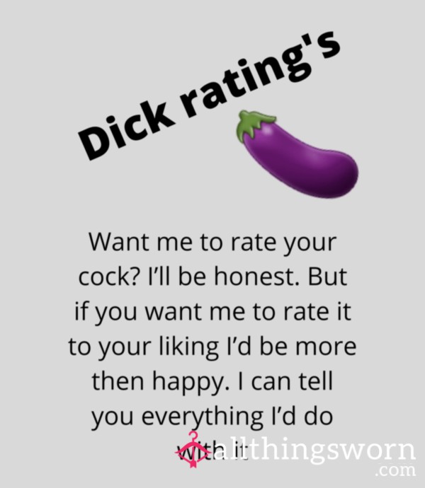 D*ck Ratings