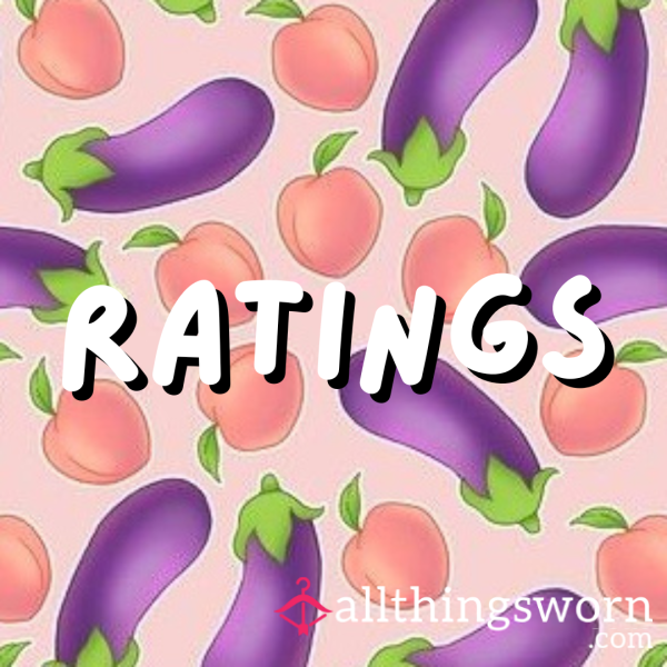 D*ck Ratings - Customizable