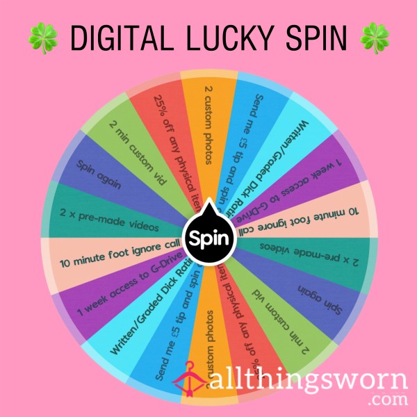 📸🍀 DIGITAL CONTENT LUCKY SPIN 🍀📸