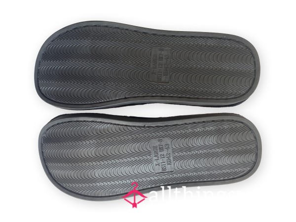 Dirty Bottom Flat Slippers