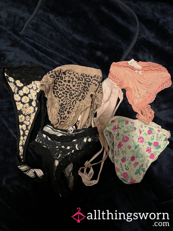 Dirty Laundry Deal Panties/thongs/gstrings