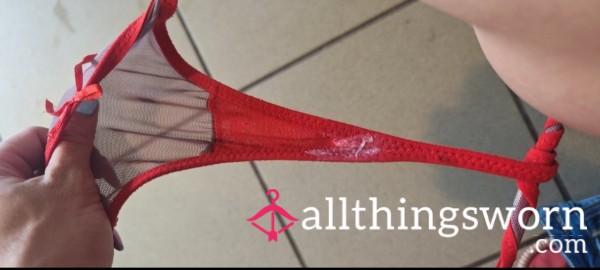 Dirty Red Thongs
