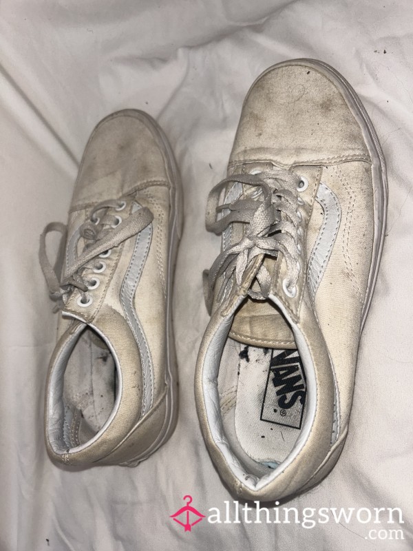 Dirty, Smelly And Used Lace Up Vans