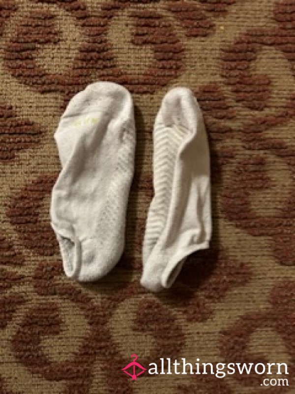 Dirty Sweaty White Socks