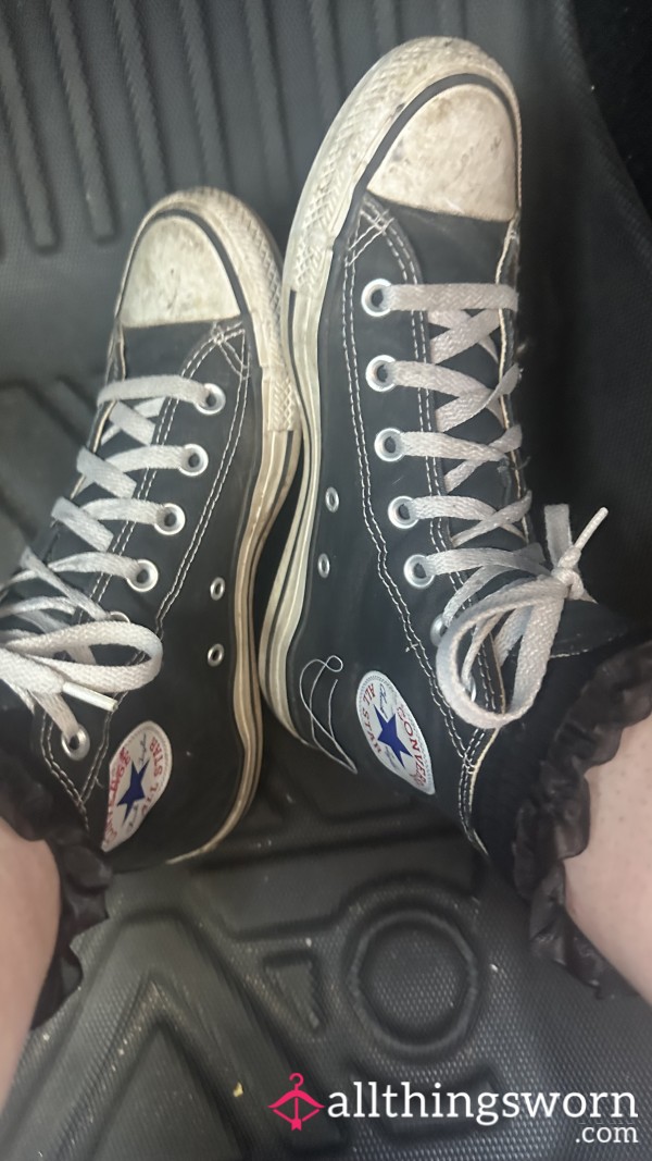 Dirty Well Worn Converses