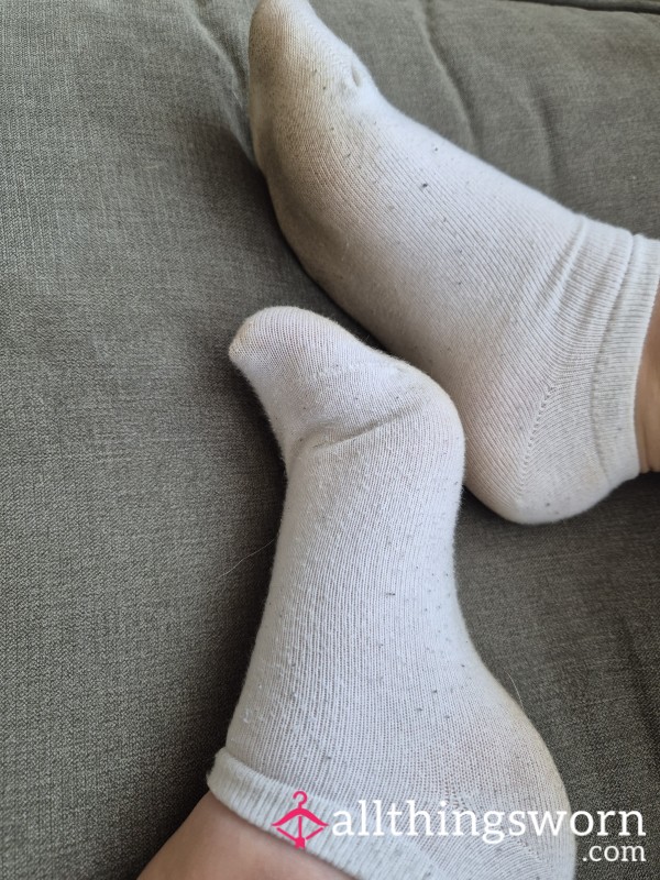 Dirty White Socks