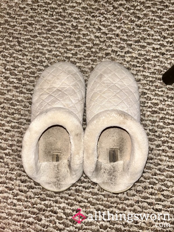 Dirty Worn Slippers