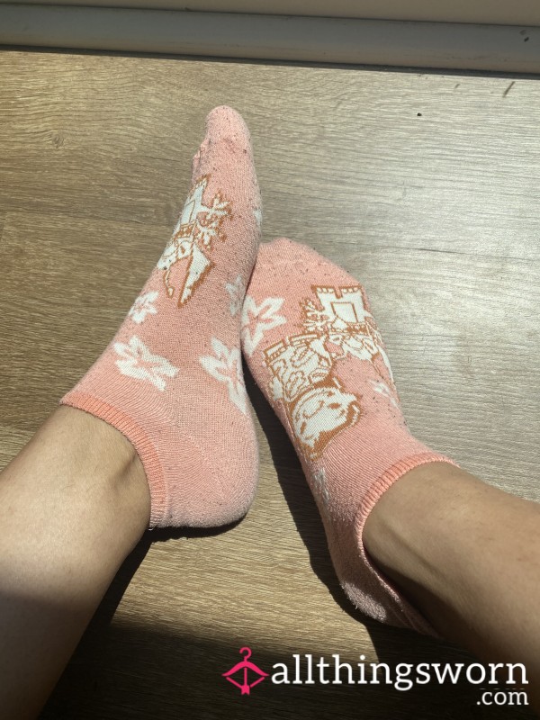 Disney Peach Socks