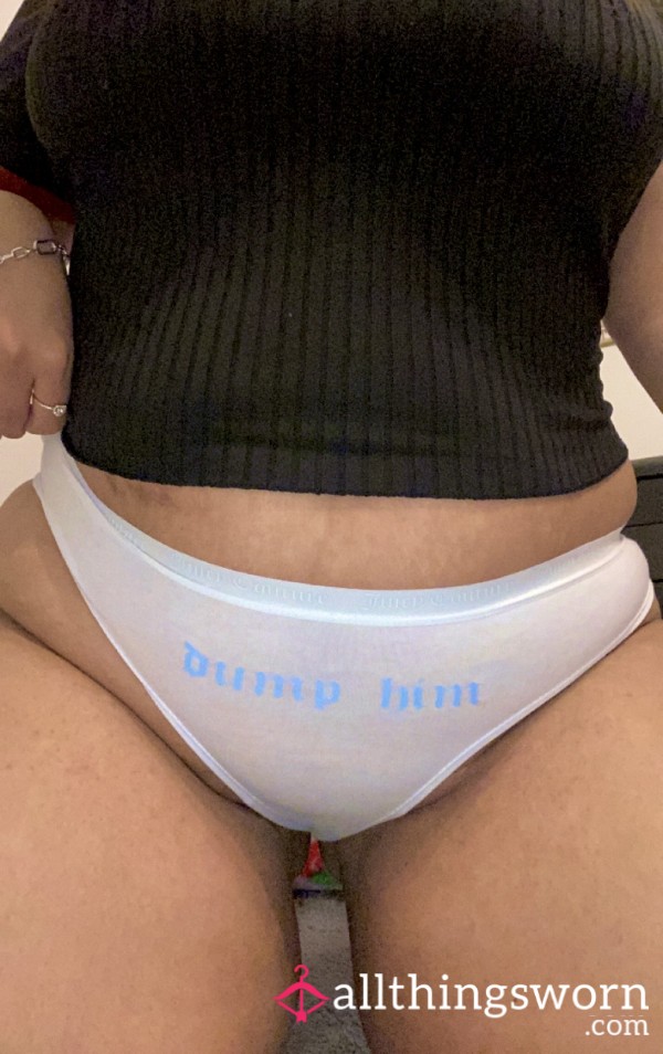 “Dump Him” Cotton Thong