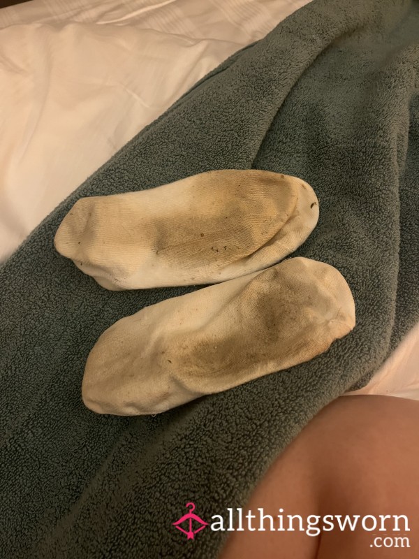 Educational Trip Socks - Filthy From Dirty Trainers And Worn For 20 Hours