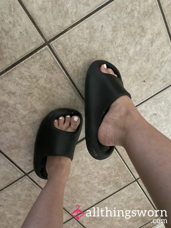 Feet In Kitchen