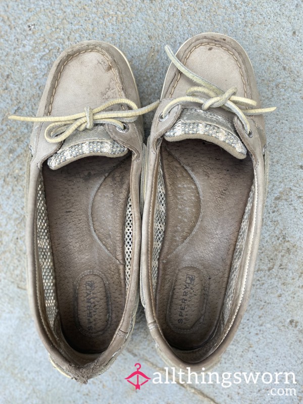 FILTHY Sperry Top Sider Flat Shoes