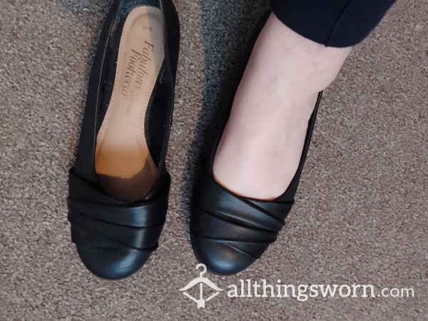 20% Off My Flat And Black Dolly  Work Shoes