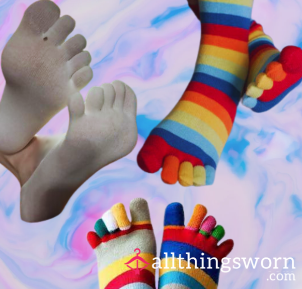 Old TOE Socks!🧦🌈