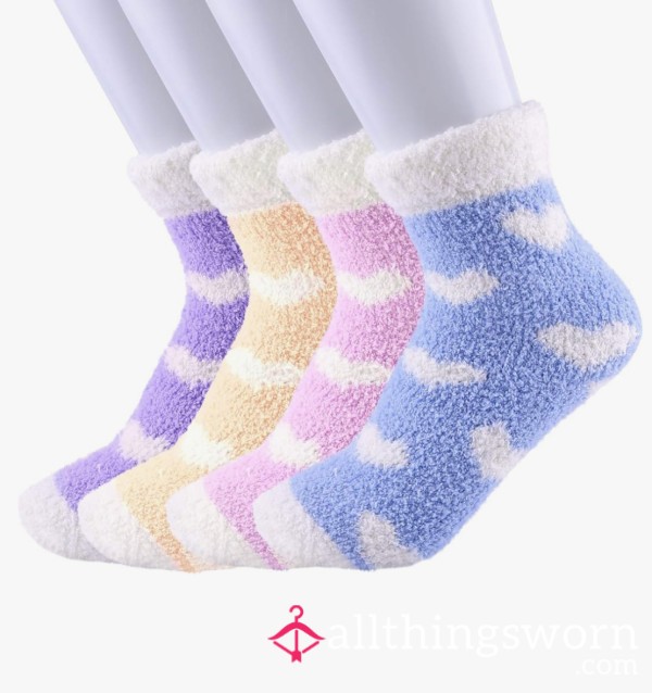 Fluffy Slipper Socks