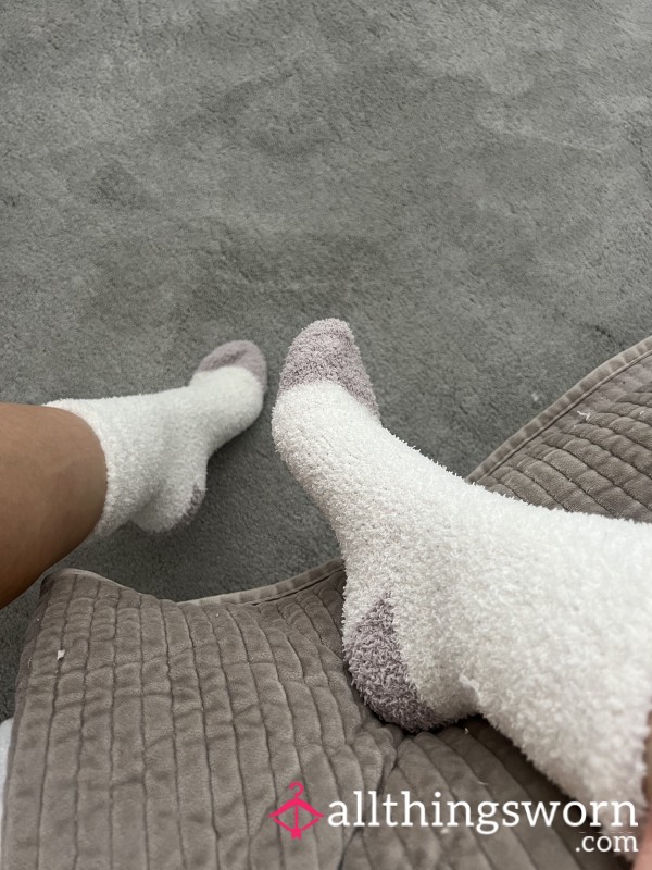 Fluffy Socks Worn