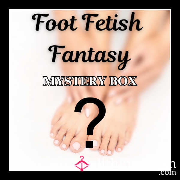Foot Fetish Fantasy Mystery Box With Extras 👣💕
