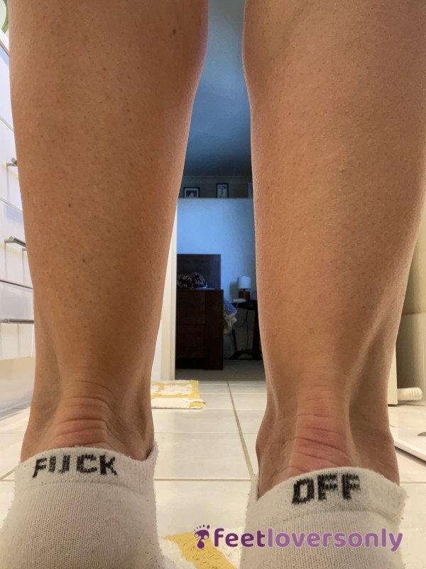 Fuck Off Ankle Socks