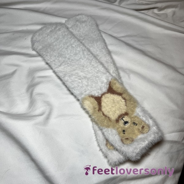 New Fuzzy Teddy Socks
