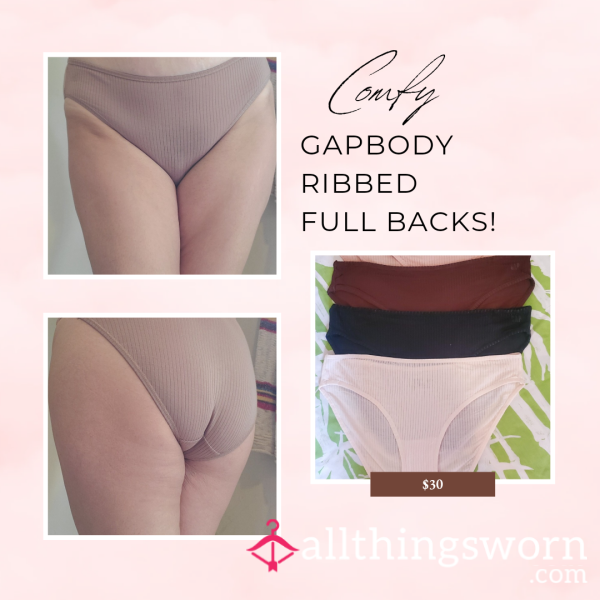 GapBody Super Soft Ribbed Fullback Panties