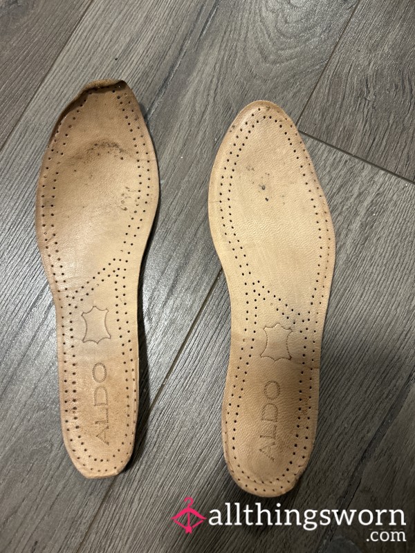 Genuine Leather Old Insoles