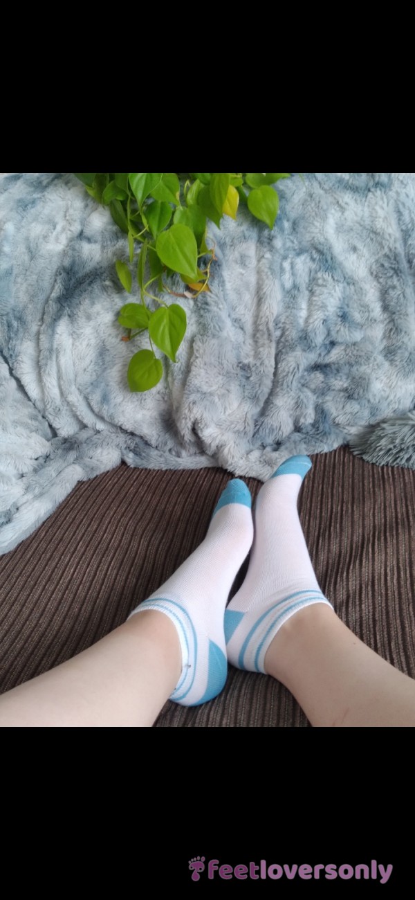 Girlfriend Socks Light Blue