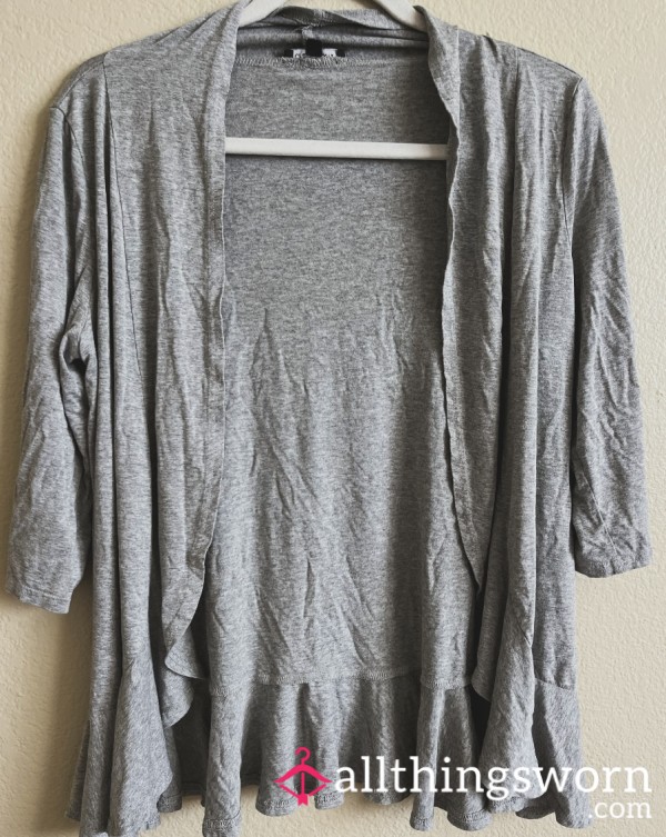 Gray Cardigan