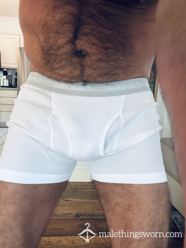 Gray/White Calvin Klein, S**y Underwear (L)