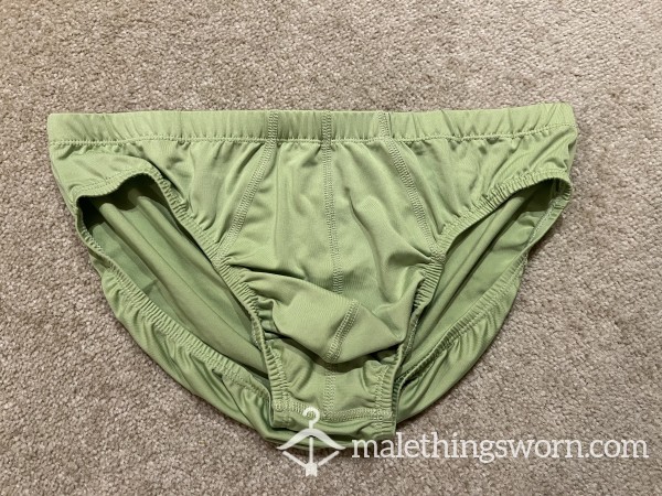 Green Basic Asos Briefs Medium