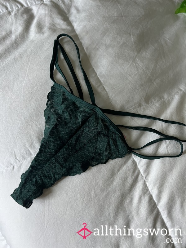 Green Lace G-string