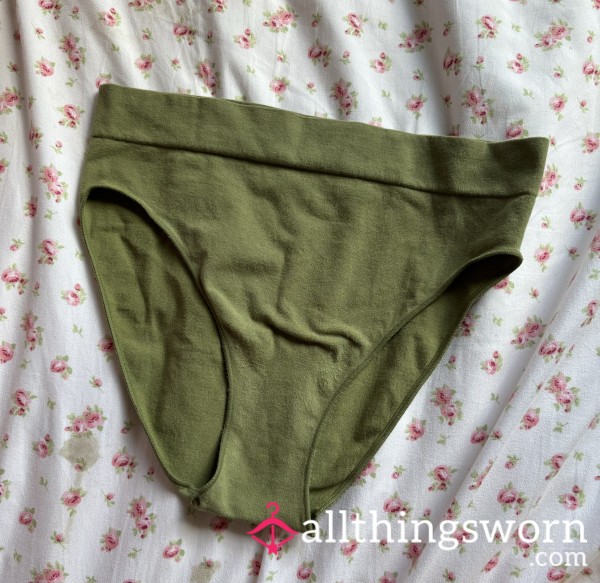 Green Seamless Panties